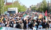 راهپیمایی ضدصهیونیستی «جمعه خشم» در استان آذربایجان غربی برگزار شد