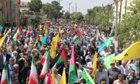 راهپیمایی مردم کرمان در درحمایت از مردم مظلوم و مقاوم غزه