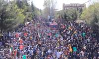 راهپیمایی باشکوه ودشمن شکن روز جهانی قدس در کرمان برگزار شد